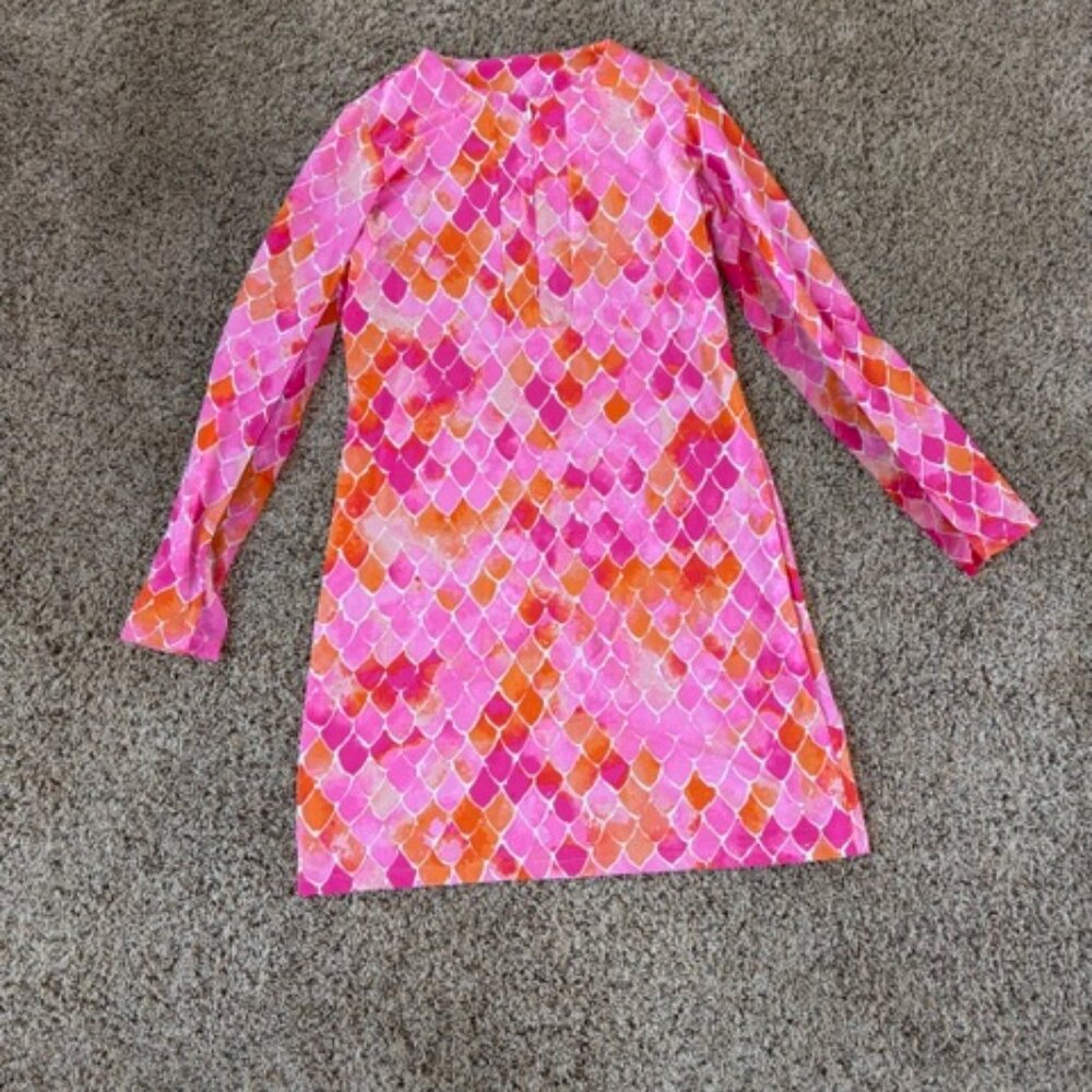 Ibkul Pink and Orange Golf Dress - Picture 5 of 7